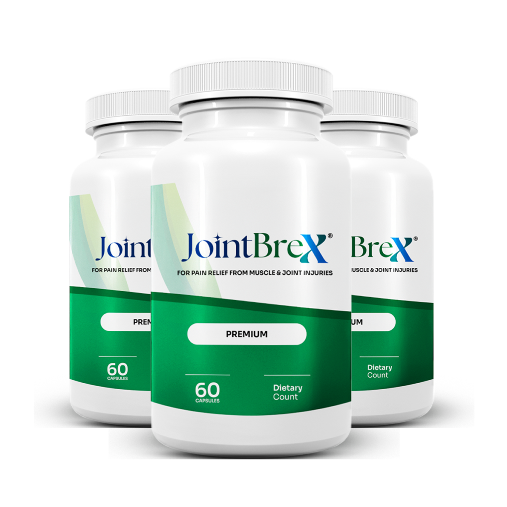 JointBrex capsule bottles for joint and mobility support