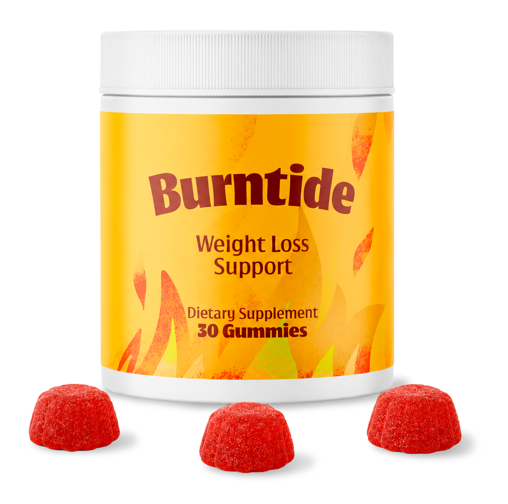 Burntide jar of weight loss support gummies